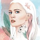 Mi proyecto in Retrato ilustrado en acuarela course. Projekt z dziedziny  R, sunek art, st, czn,  R, sunek,  Malarstwo i Portret użytkownika Polina Kozyrenko - 30.08.2018