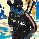 Colaboración con la marca italiana de ropa OPERA CONTAGION.. Traditional illustration project by I P LOBATO - 09.02.2018