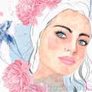 Mi Proyecto del curso: Retrato ilustrado en acuarela. Un progetto di  di Beatriz Pascual - 03.09.2018
