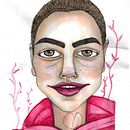 Mi Proyecto del curso: Retrato ilustrado en acuarela. Un proyecto de Ilustración tradicional de Carolina Castillo Contreras - 05.09.2018