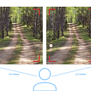 UX/UI - Mockup visual para proyecto basado en gafas AR y app de outdoor training Ein Projekt aus dem Bereich UX / UI von Daniel de la Calva Carvajal - 06.09.2018
