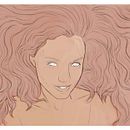 Cosmic girl. . Fine Arts, Sketching, Creativit, Drawing, Traditional illustration, and Digital Illustration project by Laura Ceballos - 09.09.2018