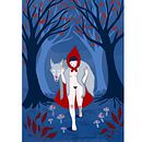 Mi versión de Caperucita. Un proyecto de Ilustración tradicional de Raquel Gordillo - 07.09.2018