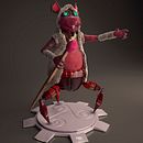 TRISQUEL. Un proyecto de 3D, Concept Art, Diseño de personajes 3D, Modelado 3D y Videojuegos de Gerson Chavez - 07.09.2018