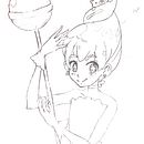 Magic Candy Pop Girl Ein Projekt aus dem Bereich Comic, Kreativität, Zeichnung, Bleistiftzeichnung, Design von Figuren, Traditionelle Illustration und Digitale Illustration von Eduardo Hernández - 10.09.2018