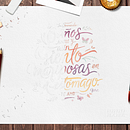 14 de Ferrero. Design, Lettering, and Watercolor Painting project by Typewear - 09.13.2018