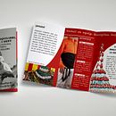 Tríptico y cartelería. Een project van Posterontwerp van Paula López Plaza - 13.05.2018