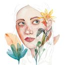 Mi Proyecto del curso: Retrato ilustrado en acuarela. Un progetto di Belle arti, Bozzetti, Creatività, Disegno, Disegno a matita, Disegno artistico, Disegno di ritratti, Disegno realistico, Illustrazione tradizionale e Illustrazione digitale di laranoriega - 18.09.2018