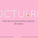OCTUBRE mes de la lucha contra el cáncer de mama. Vector Illustration, T, and pograph project by Mar Guido - 09.19.2018