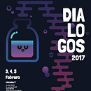 Cartel para el evento Diálogos de la EASD 2017. Projekt z dziedziny Grafika wektorowa użytkownika Nieves Millán - 24.09.2018