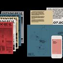 ESTADO REAL. Br, ing, Identit, Art Direction, Design, Poster Design, Editorial Design, and Graphic Design project by Álvaro Fernández Maldonado - 09.24.2018