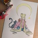 Sailor Moon. Projekt z dziedziny Kreat, wność, Design,  R, sunek, Trad, c i jna ilustracja użytkownika Moises Muley Alvarez - 24.09.2018