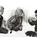 dibujos con tinta china. Projekt z dziedziny  R, sunek,  R, sunek art, st i czn użytkownika carolina dufour - 26.09.2017