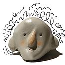 Mud, cabezas de cerámica bien feas Ein Projekt aus dem Bereich Design von Figuren, Produktdesign und Grafikdesign von Hola Cawi - 26.12.2018