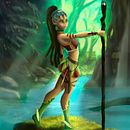 Amazona. Concept Art, Character Design, and Digital Illustration project by Belén López - 02.01.2018