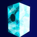 Cajon Peruano de Cristal. Ilustração digital projeto de Katia Luisa Ramos Diaz - 05.10.2017