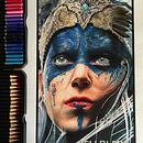Mi Proyecto del curso:  Retrato realista con lápices de colores HELLBLADE. Un proyecto de Dibujo realista de Leonardo Parra - 08.10.2018