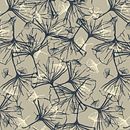 Ginkgo Pattern. Un proyecto de Artesanía, Bellas Artes, Creatividad, Dibujo, Dibujo artístico, Diseño y Estampación de Berta Muntañá Vergés - 11.10.2018