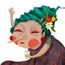 Veroño . Een project van  Beeldende kunst,  Creativiteit, Traditionele illustratie y Digitale illustratie van Diana Valdayo - 11.10.2018