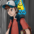 Dipper & Bill . % Godai Soren tarafından hazırlanan Çizim, Dijital İllüstras, Ve on projesi - 02.24.2016
