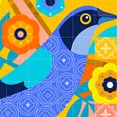 Diseño de Mosaico. Street Art, Br, ing, Identit, Interior Design, Traditional illustration, and Vector Illustration project by Ely Ely Ilustra - 10.19.2018