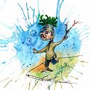 ilustraciones para "Las esferas del universo". Un projet de Dessin artistique et Illustration traditionnelle de Arantxa Vinardell - 18.01.2018