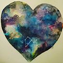 Corazón estrellado. Un progetto di Belle arti di Anuka Díaz de Espada - 31.10.2018
