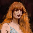 Iman. Un progetto di Disegno artistico e Illustrazione digitale di Hitalo Guzman - 30.10.2018