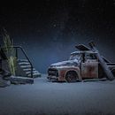 "Los restos del Hangar". Mi proyecto final de fotografía creativa a escala. Un proyecto de Creatividad, Diseño gráfico, Fotografía y Fotografía de estudio de Ariel Gómez Devandas - 30.10.2018