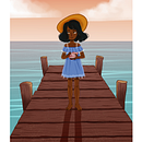 Sunset. Un proyecto de Ilustración tradicional e Ilustración digital de Gabbi Mo - 03.09.2018