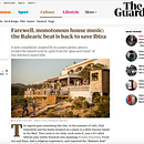 Publicación en la sección online de música del periódico británico The Guardian. Een project van Fotografie van Alba Haut - 23.09.2016