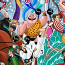 Sports illustration. Projekt z dziedziny Komiks, Kreat, wność,  R, sunek, Projektowanie postaci, Projektowanie produktowe, Projektowanie graficzne, Ilustracja c, frowa i  Reklama użytkownika Joaquín París - 05.11.2018