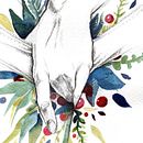 Intimidad. Un projet de Dessin, Dessin au cra, on, Dessin artistique, Illustration traditionnelle , et Aquarelle de Patricia Fuentes Zorita - 08.11.2018