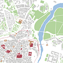 Plano de Toledo. Vector Illustration project by Germán Corbacho Carrobles - 09.11.2010