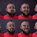 Mi Proyecto del curso: Rigging: articulación facial de un personaje 3D. Projekt z dziedziny 3D, Rigging i Projektowanie postaci 3D użytkownika Phanto_Coke - 26.11.2018