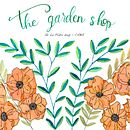 Presentación Garden Shop. Traditional illustration, Lettering, and Watercolor Painting project by Matías Conde - 11.19.2018