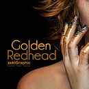 Golden Redhead. Fotografia de retrato projeto de Zeki Graphic - 10.10.2017