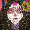 Schaffer catrina. Drawing, Pencil Drawing, Artistic Drawing, Portrait Drawing, Realistic Drawing, and Design project by Oscar Ocampo - 11.01.2018