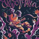 Devotchka - Music Poster. Un projet de Illustration numérique de Geovanii Kuznetsov - 27.10.2018