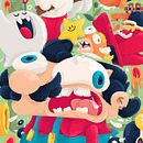 THE SUPER MARIO SUPER ART SHOW!. Un proyecto de Diseño de personajes de Christian Michel - 19.11.2018
