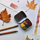 Mi Proyecto del curso: Acuarelas Artesanales. Un proyecto de Artesanía, Bellas Artes, Creatividad, Dibujo artístico, Ilustración tradicional, Pintura y Pintura a la acuarela de Scriptorium Yayyan - 20.11.2018