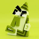 Caras. Un proyecto de 3D, Ilustración tradicional y Motion Graphics de Francisco Vargas - 20.11.2018