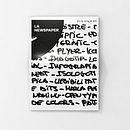La Newspaper. Un projet de Conception éditoriale, Design graphique , et Reliure de Gisela Montes Ortega - 22.11.2018
