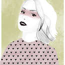 Retrato con lápiz, técnicas de color y Photoshop: Miau. Ilustração tradicional e Ilustração digital projeto de Marta Egea - 24.11.2018