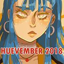 HUEVEMBER 2018. Traditional illustration, Digital Illustration, Comic, Concept Art, Design, Character Design, and Graphic Design project by shoshi m - 11.28.2018