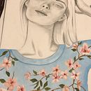 Mi Proyecto del curso: Retrato con lápiz, técnicas de color y Photoshop. Un progetto di Belle arti, Disegno a matita, Disegno artistico e Disegno di ritratti di Fernanda - 30.11.2018
