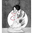 Proyecto del curso: Introducción a la ilustración con tinta china Ein Projekt aus dem Bereich Traditionelle Illustration und Malerei von Karina Janis - 02.12.2018