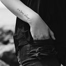 Tatuajes Caligráficos. Calligraph project by Fátima Urigüen - 12.03.2018