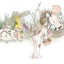 lonestone. Un proyecto de Dibujo a lápiz, Dibujo artístico, Ilustración tradicional e Ilustración digital de Annie Verdes - 07.12.2018