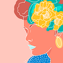 Rebel Femmes - Ilustación. Drawing, Traditional illustration, Digital Illustration, and Vector Illustration project by Teresa Ortiz Martínez - 03.08.2018